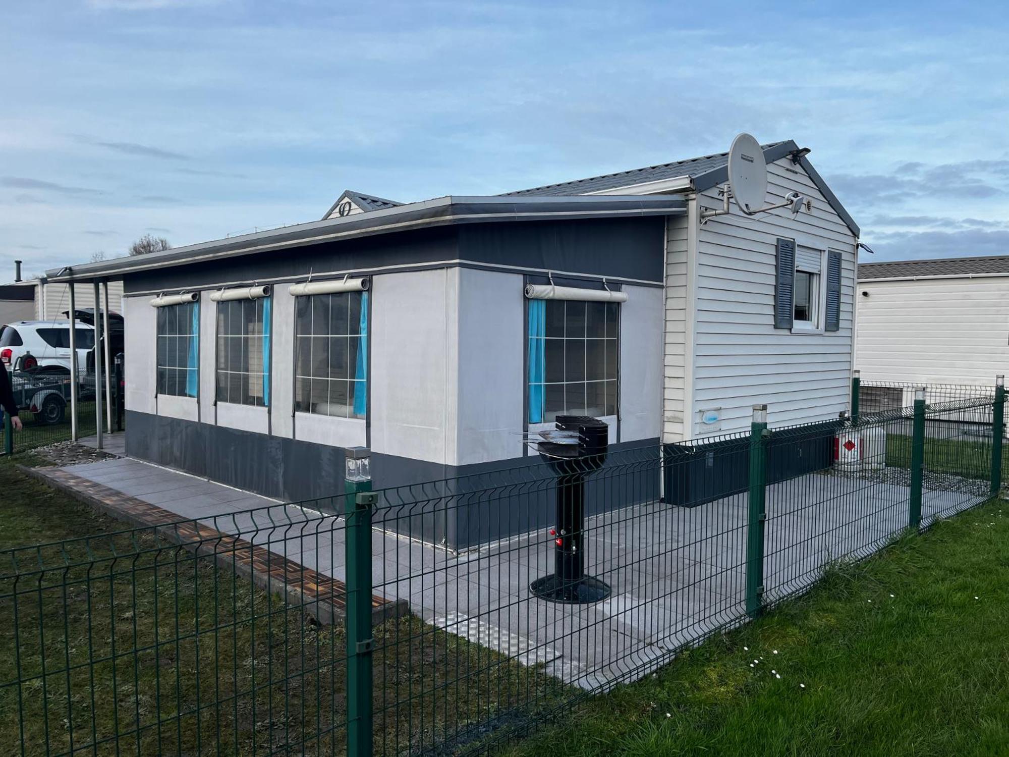 Luxe Stacaravan Albatros - 51 Bredene Exterior foto